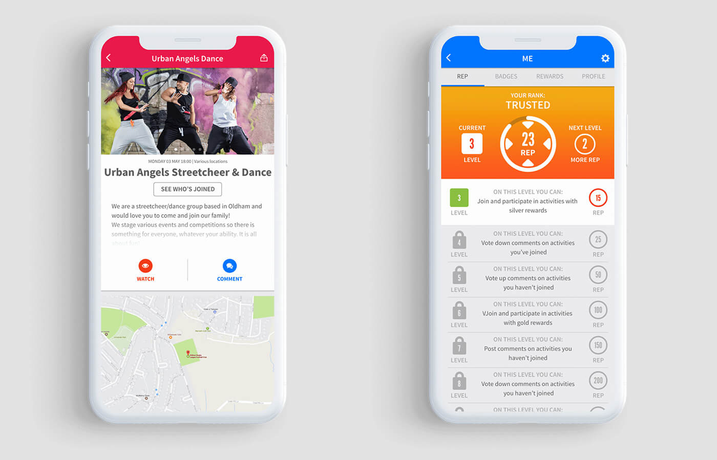 ctzn App Screens